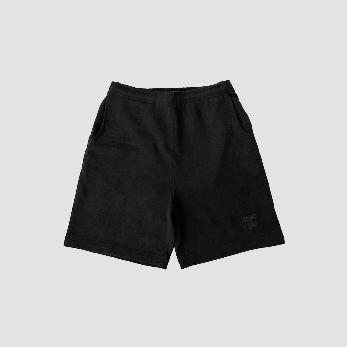 SWEAT SHORTS BLACK– ABODE OF SNOW JP